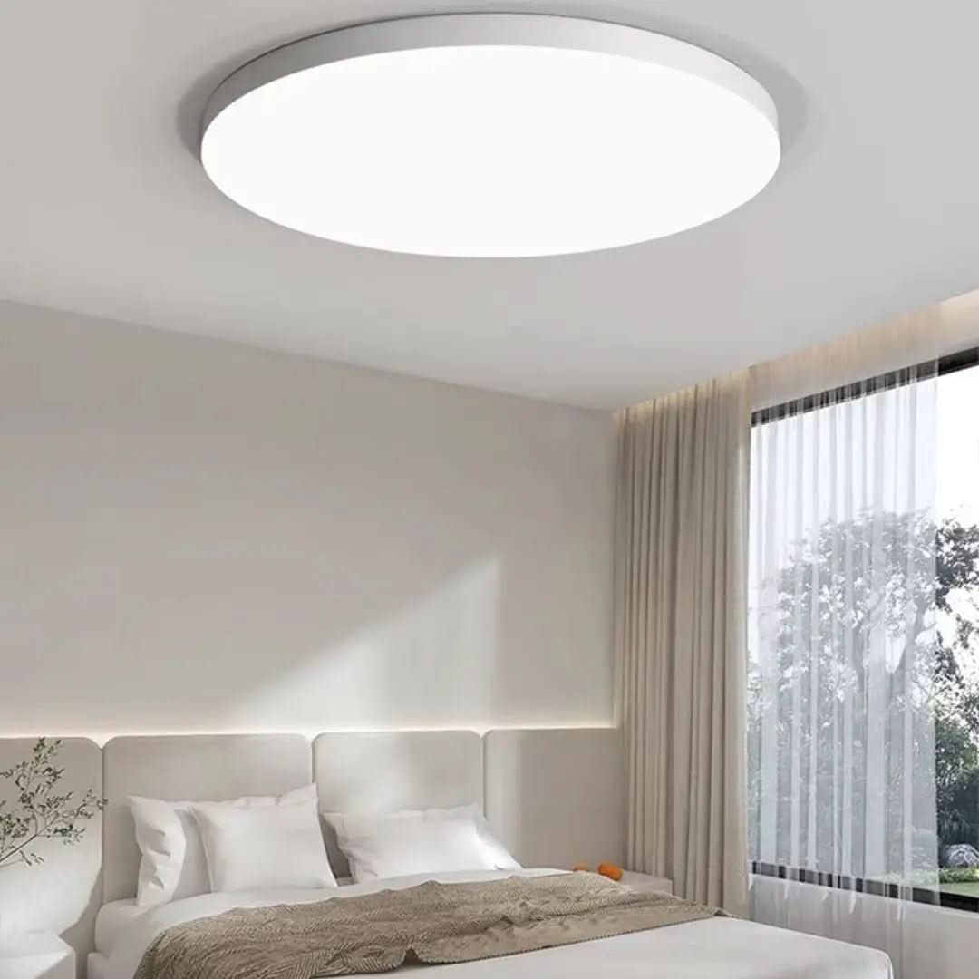 Plafon LED Redondo Sobrepor e Embutir Orion - Iluminação Moderna e Eficiente - Morada Serena