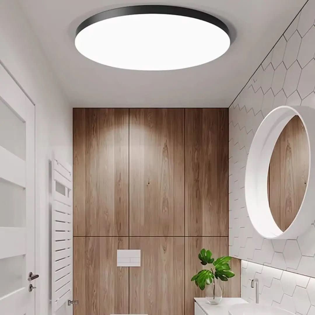 Plafon LED Redondo Sobrepor e Embutir Orion - Iluminação Moderna e Eficiente - Morada Serena