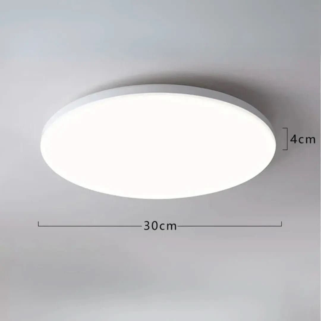 Plafon LED Redondo Sobrepor e Embutir Orion - Iluminação Moderna e Eficiente - Morada Serena