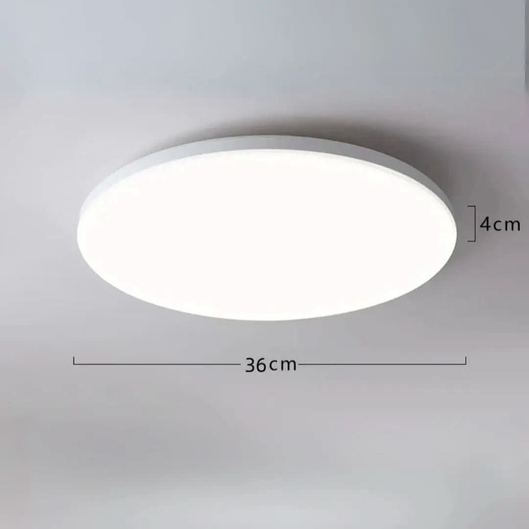 Plafon LED Redondo Sobrepor e Embutir Orion - Iluminação Moderna e Eficiente - Morada Serena