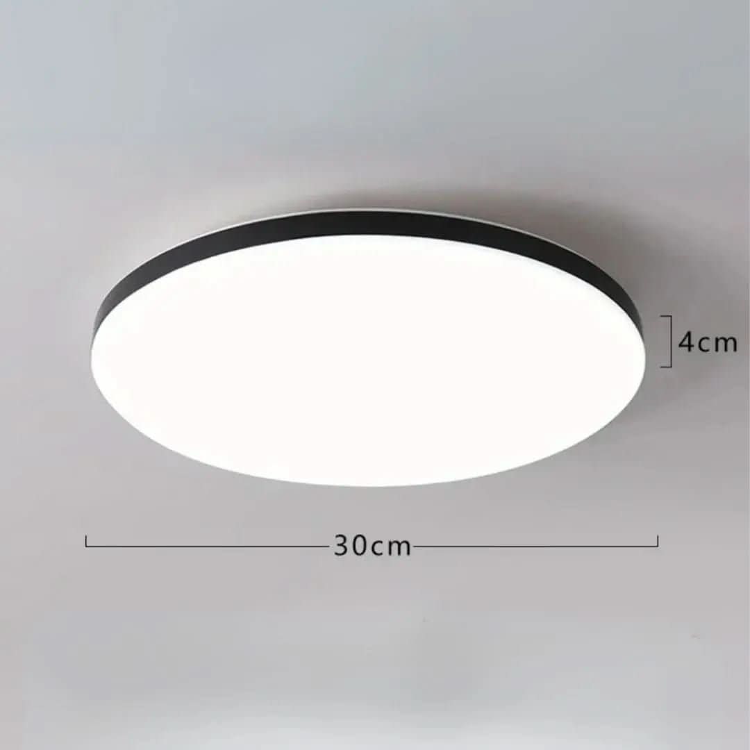 Plafon LED Redondo Sobrepor e Embutir Orion - Iluminação Moderna e Eficiente - Morada Serena