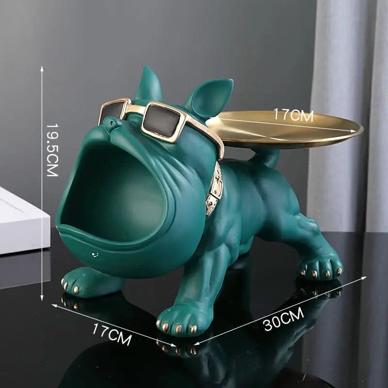 Bulldog Francês Decoração Boca Grande Edição Limitada - Morada Serena