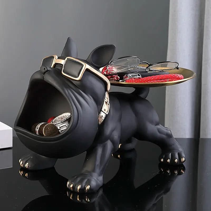 Bulldog Francês Decoração Boca Grande Edição Limitada - Morada Serena