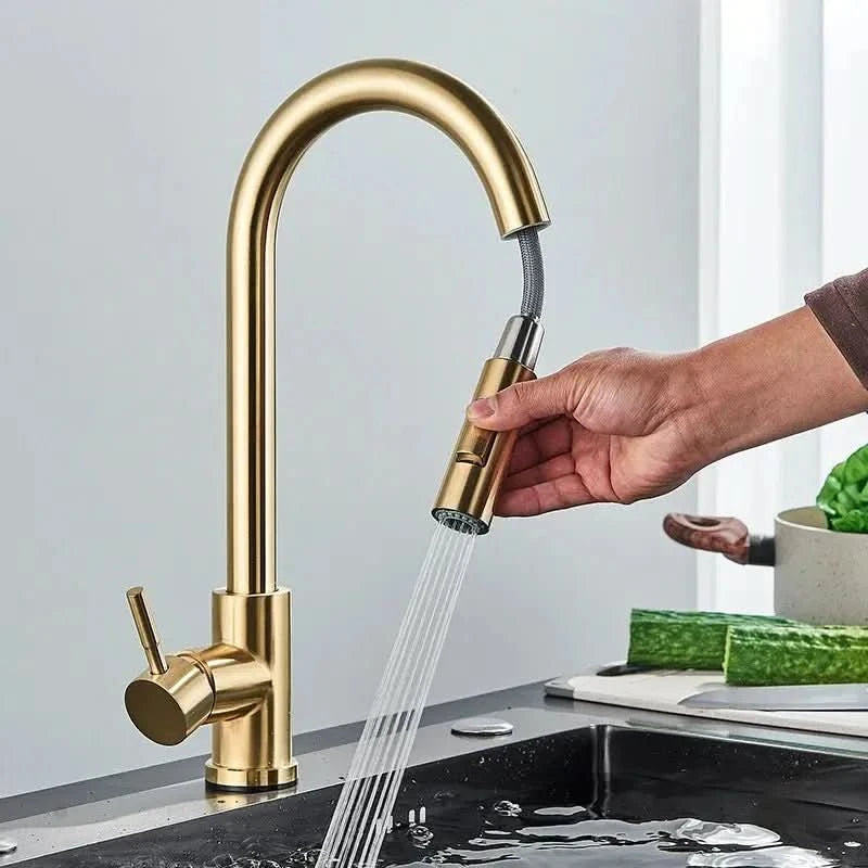 Torneira Monocomando Para Cozinha Com Rotação 360 – Praticidade e Design Moderno - Morada Serena