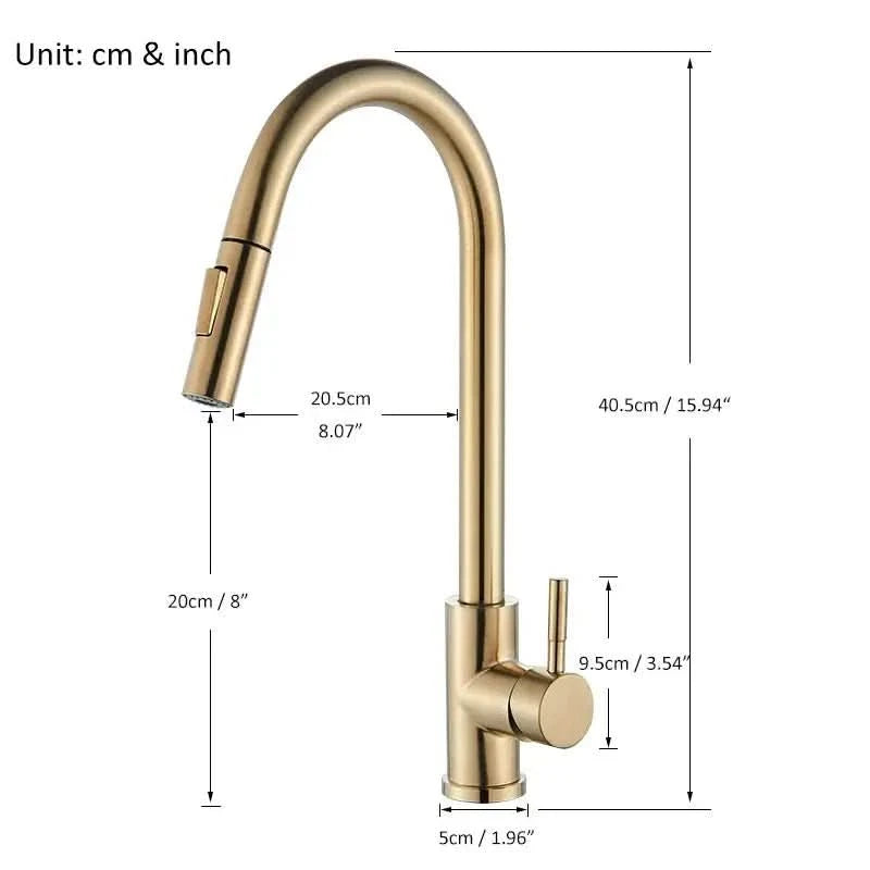 Torneira Monocomando Para Cozinha Com Rotação 360 – Praticidade e Design Moderno - Morada Serena