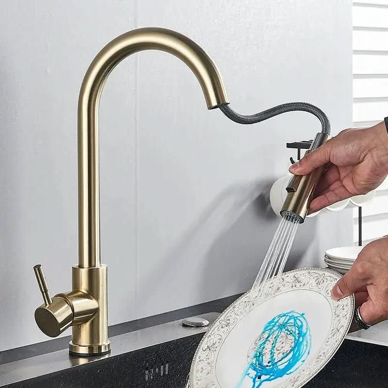 Torneira Monocomando Para Cozinha Com Rotação 360 – Praticidade e Design Moderno - Morada Serena