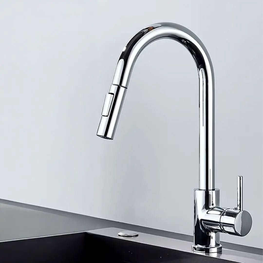 Torneira Monocomando Para Cozinha Com Rotação 360 – Praticidade e Design Moderno - Morada Serena