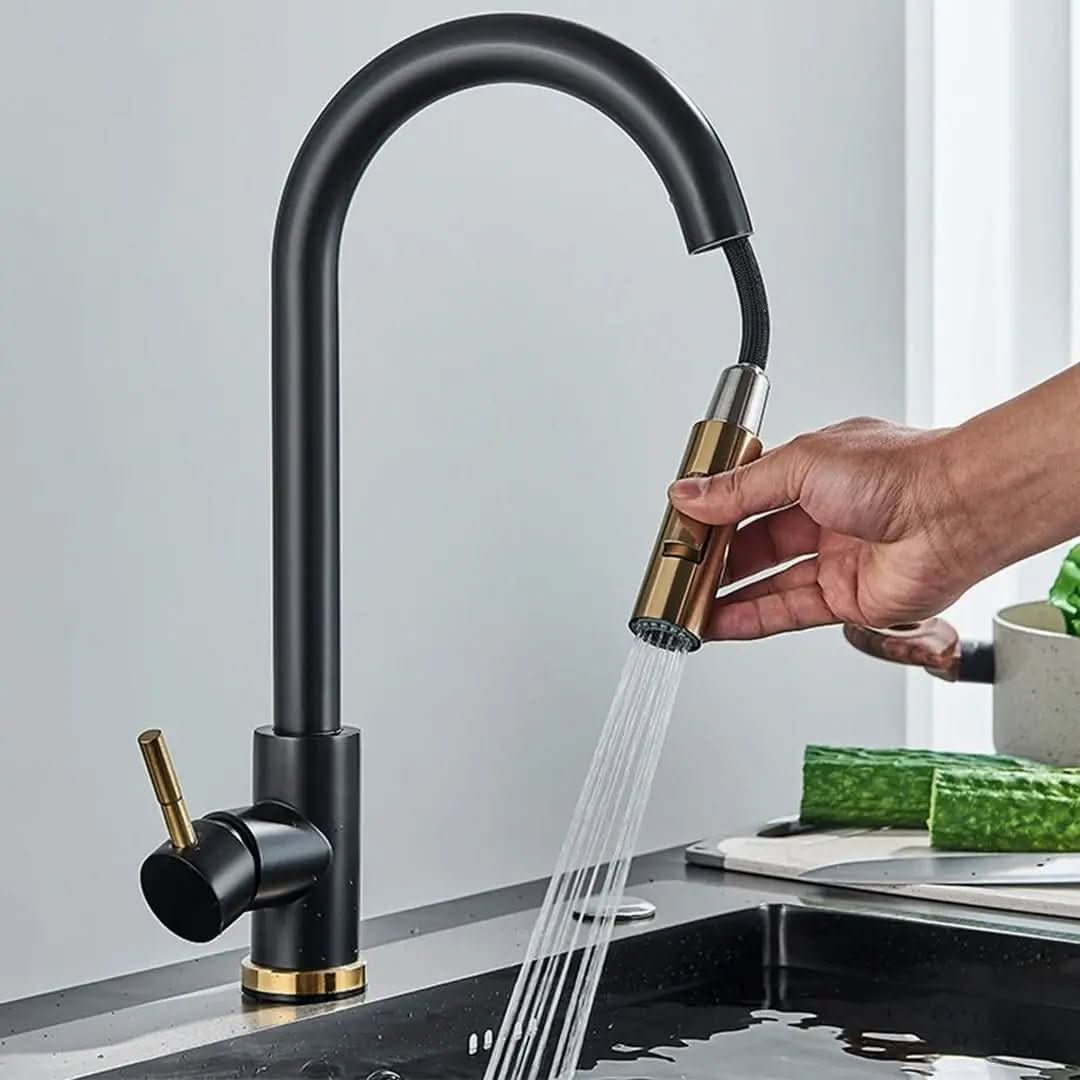 Torneira Monocomando Para Cozinha Com Rotação 360 – Praticidade e Design Moderno - Morada Serena