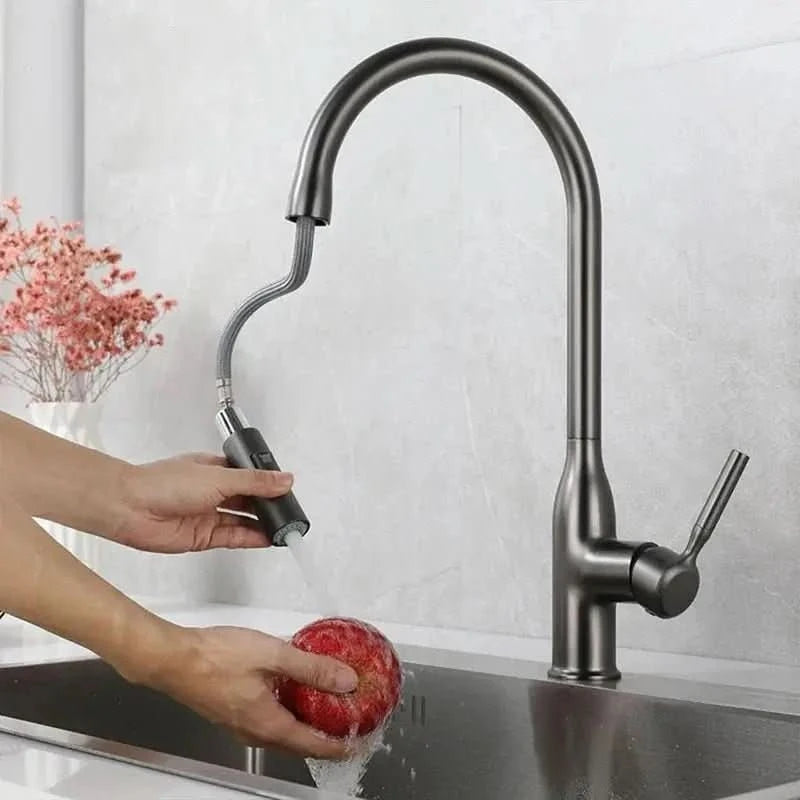 Torneira Gourmet Para Cozinha Monocomando Modelo Com Jato Extensível - Morada Serena