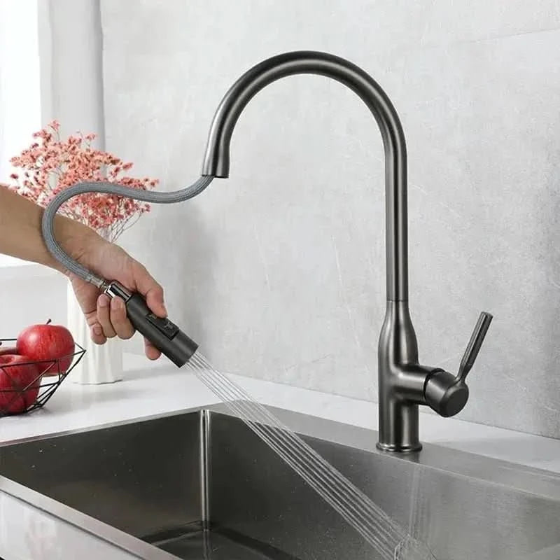 Torneira Gourmet Para Cozinha Monocomando Modelo Com Jato Extensível - Morada Serena