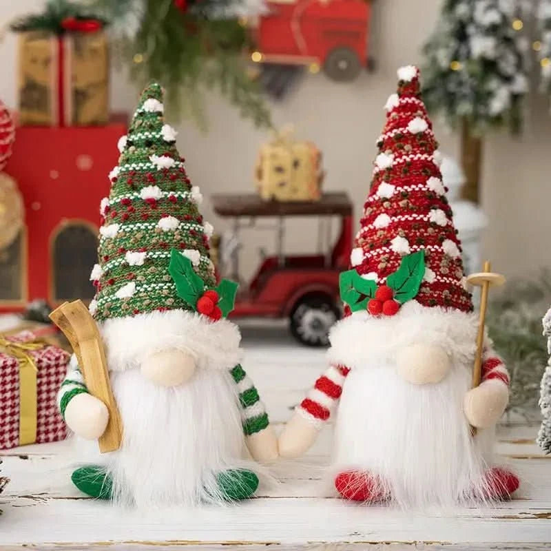 Decoração De Natal Elfos Luminosos Enfeites Natalinos - Morada Serena