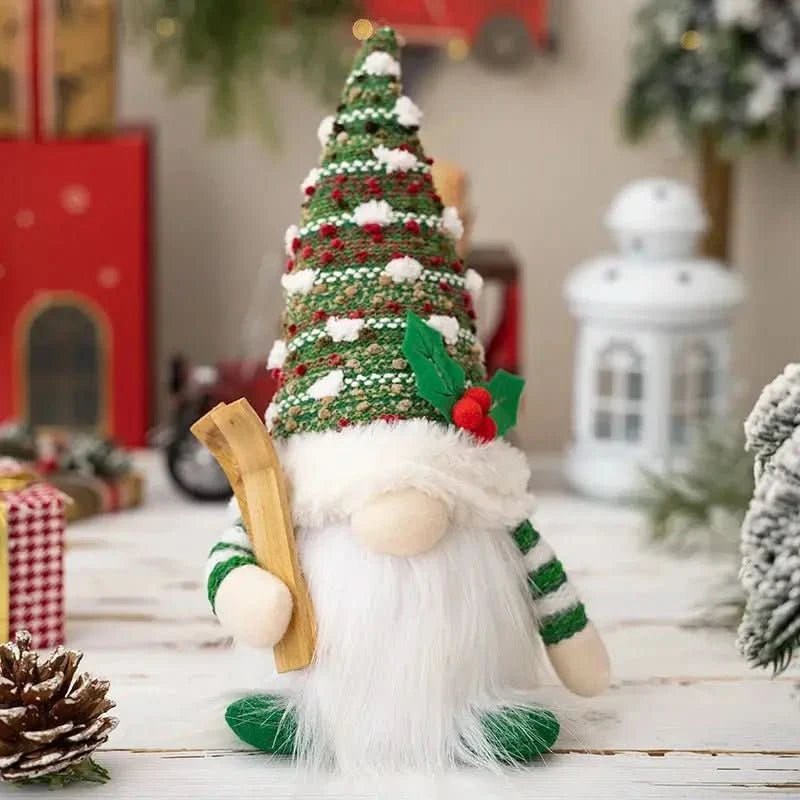 Decoração De Natal Elfos Luminosos Enfeites Natalinos - Morada Serena