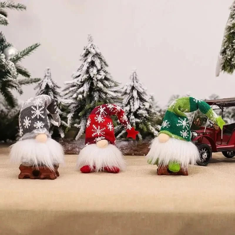 Decoração De Natal Gnomos Pernas Longas Enfeites Natalinos - Morada Serena