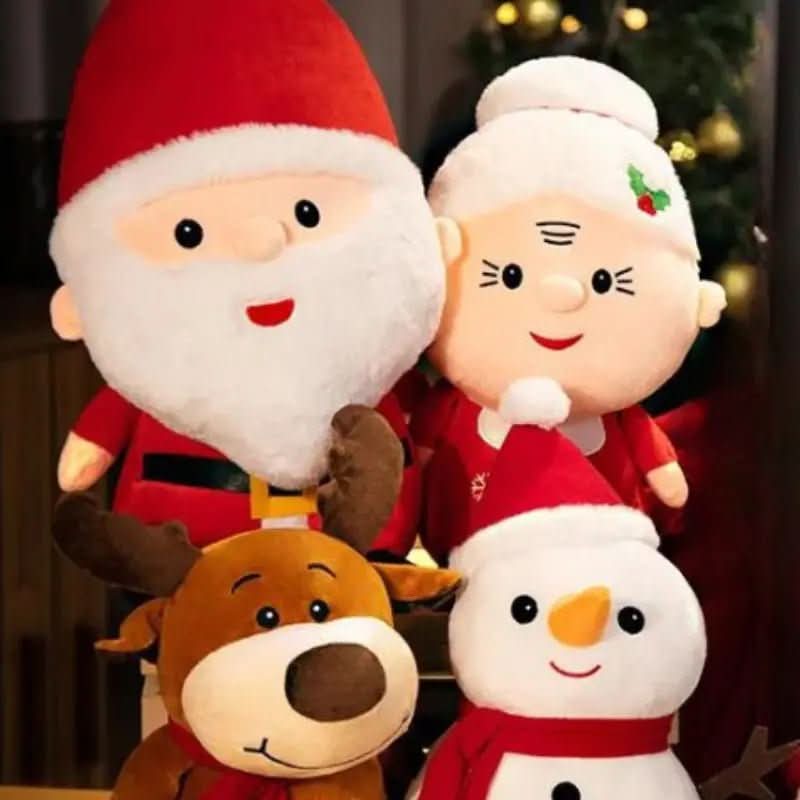 Decoração Natal Bonecos de Pelúcia Natalinos - Morada Serena
