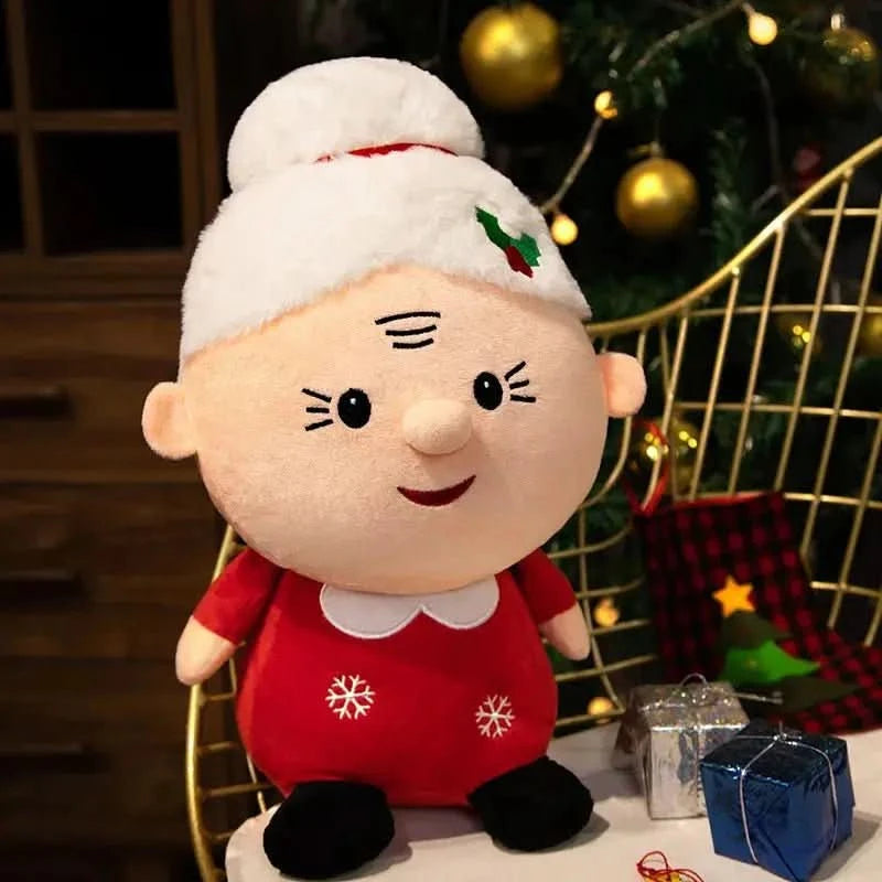 Decoração Natal Bonecos de Pelúcia Natalinos - Morada Serena