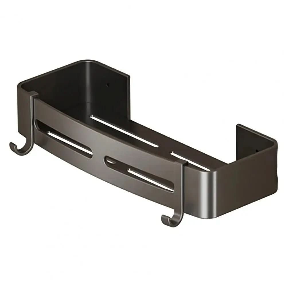 Kit Acessórios para Banheiro Completo 5 Peças Inox - Toalheiro Grafite Escovado - Morada Serena