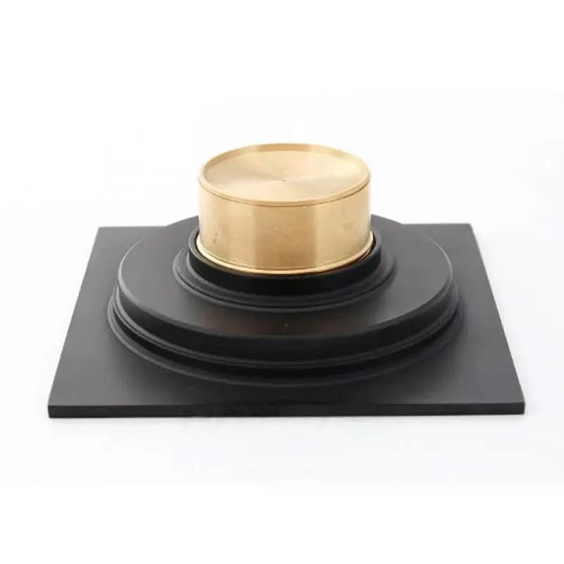 Ralo Click Preto Fosco 10x10cm - Morada Serena
