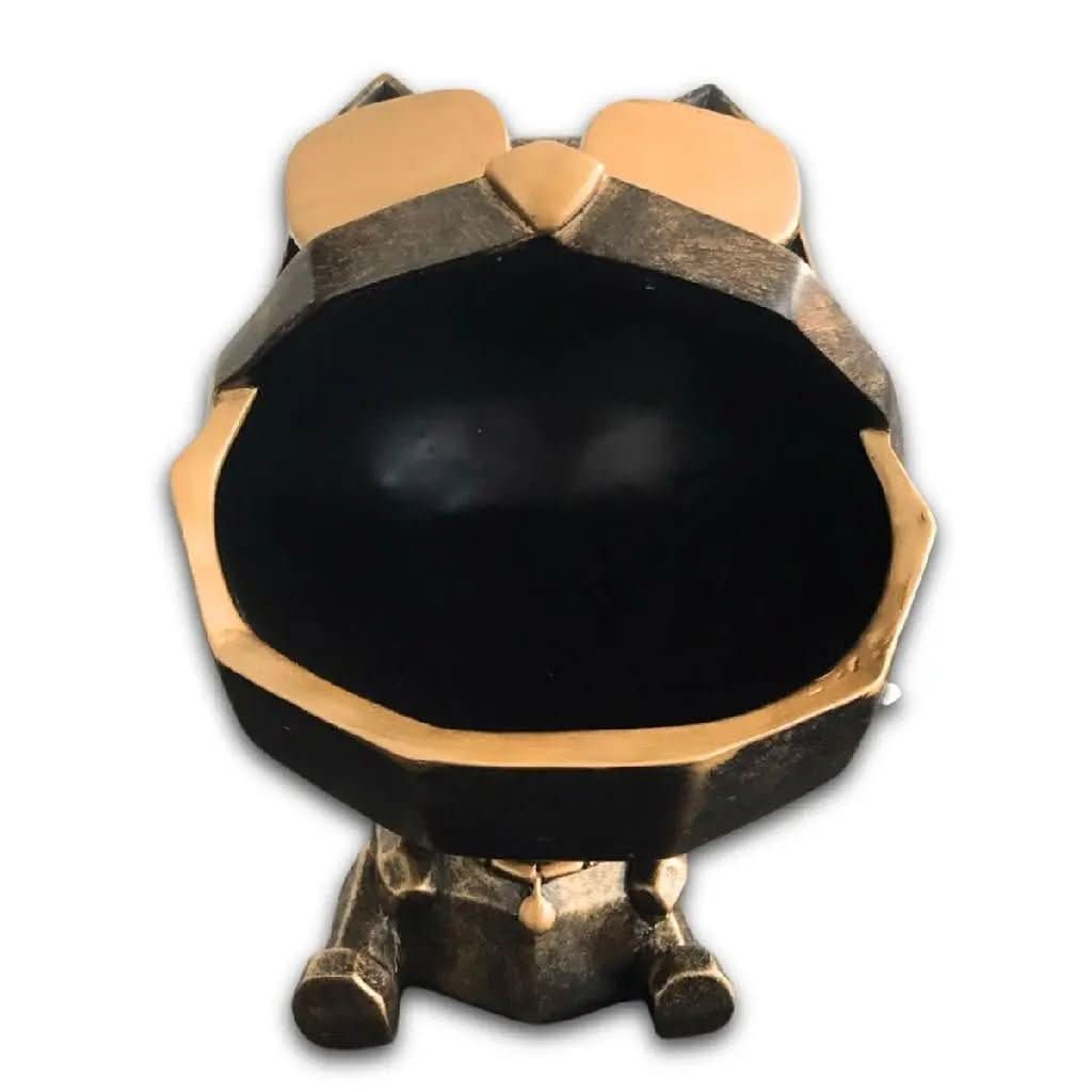 Estatueta Decorativa Bulldog Francês Porta Itens - Charme e Funcionalidade para Seu Ambiente - Morada Serena