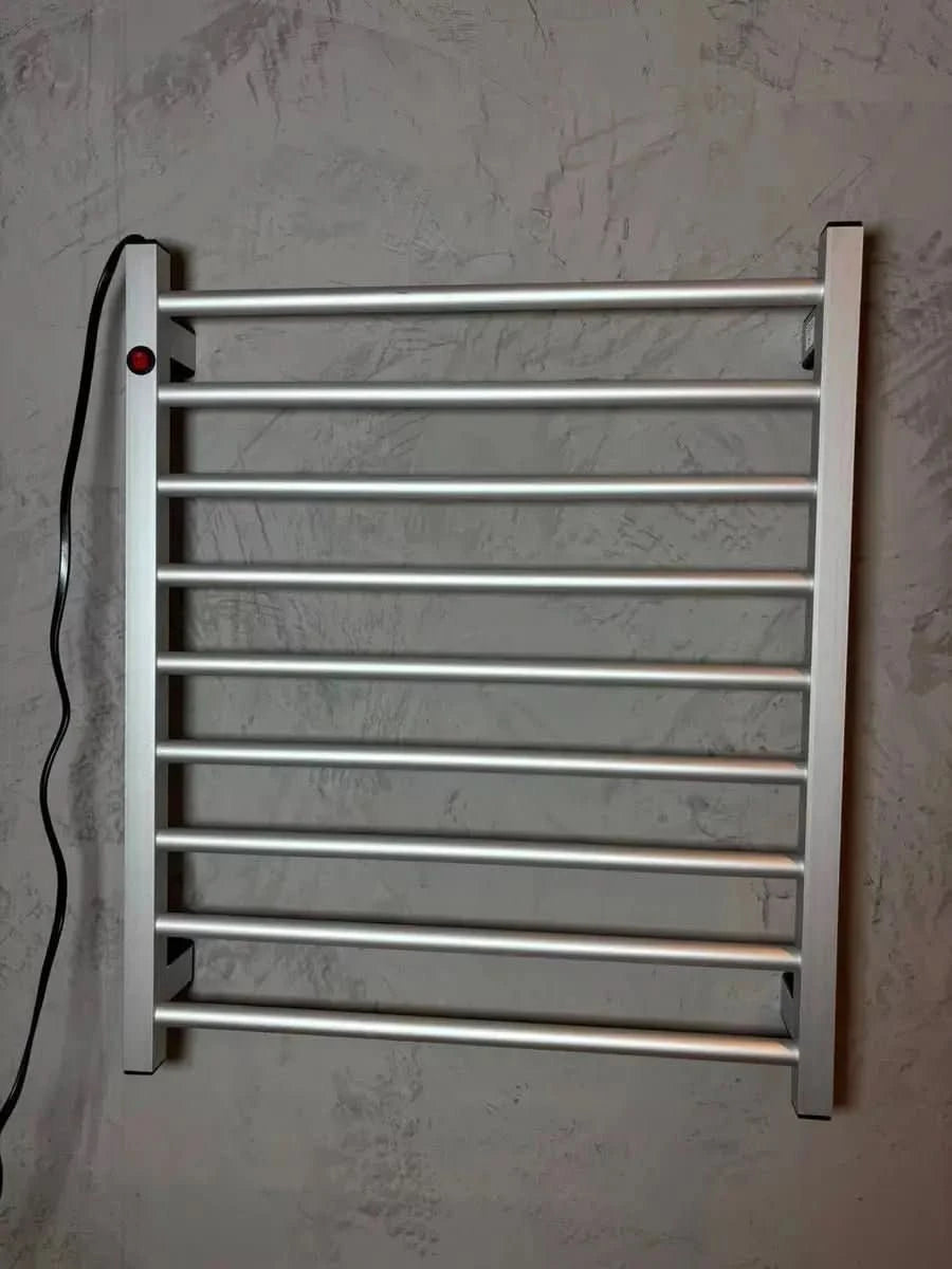 Toalheiro Térmico Alumínio Porta Toalha Electrowood Aquece e Seca Toalhas - Morada Serena