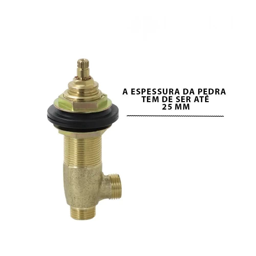 Torneira para Banheiro Misturador para Lavatório - Elegância e Praticidade no Seu Banheiro - Morada Serena