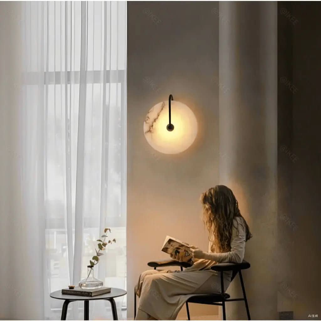 Luminária De Parede Arandela Nórdica Interna – Minimalismo Sofisticado Que Transforma Ambientes - Morada Serena