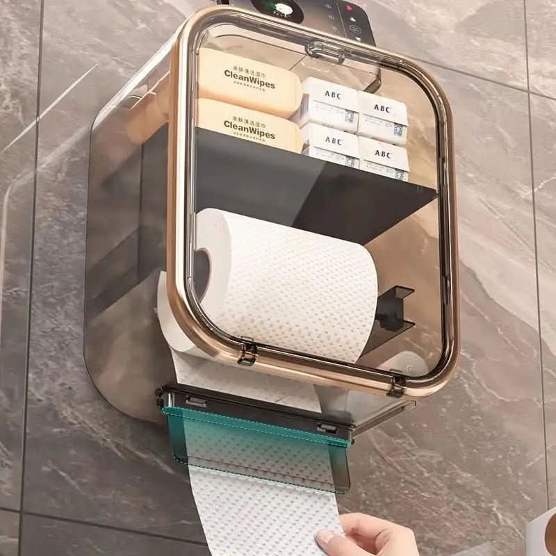 Porta Papel Higiênico De Parede Moderno - Morada Serena