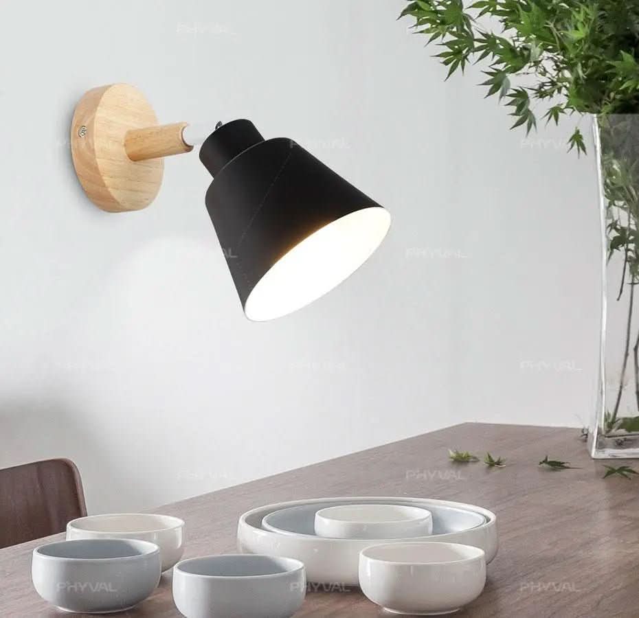 Arandela de Parede Interna Articulada Escandinava – Iluminação Moderna com Estilo Nórdico - Morada Serena