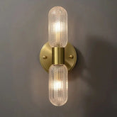 Arandela Dourada de Parede Interna Retro Elegance – Estilo Retrô com Sofisticação - Morada Serena