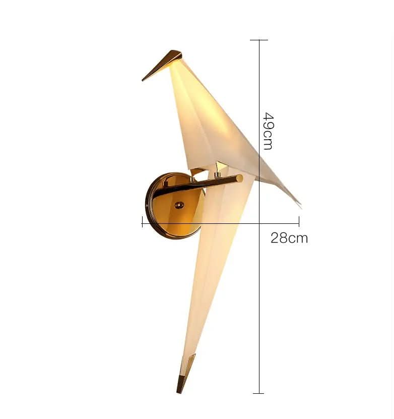 Arandela Dourada Parede Interna Origami – Estilo Contemporâneo e Iluminação Aconchegante - Morada Serena