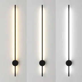 Arandela Linear de Parede Interna Ajustável – Iluminação Moderna com Design Minimalista - Morada Serena