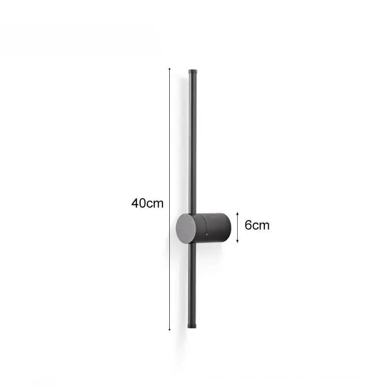 Arandela Linear de Parede Interna Ajustável – Iluminação Moderna com Design Minimalista - Morada Serena