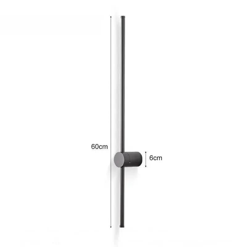 Arandela Linear de Parede Interna Ajustável – Iluminação Moderna com Design Minimalista - Morada Serena