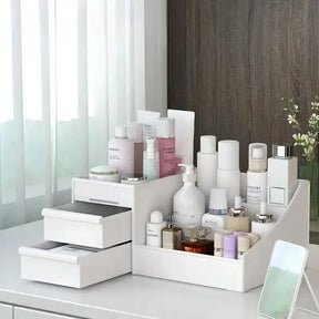 Caixa Organizadora Porta Maquiagem com Gavetas - Praticidade e Estilo para Sua Organização - Morada Serena