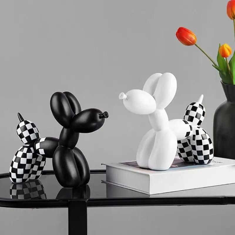 Ballon Dog Decoração Criativa em Resina Estilo Pop Art - Morada Serena
