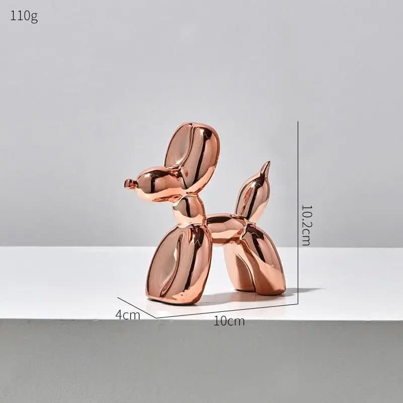 Ballon Dog Decoração Criativa em Resina Estilo Pop Art - Morada Serena