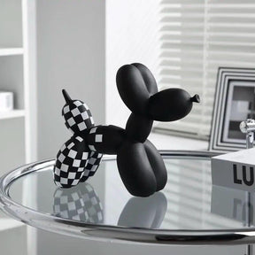 Ballon Dog Decoração Criativa em Resina Estilo Pop Art - Morada Serena