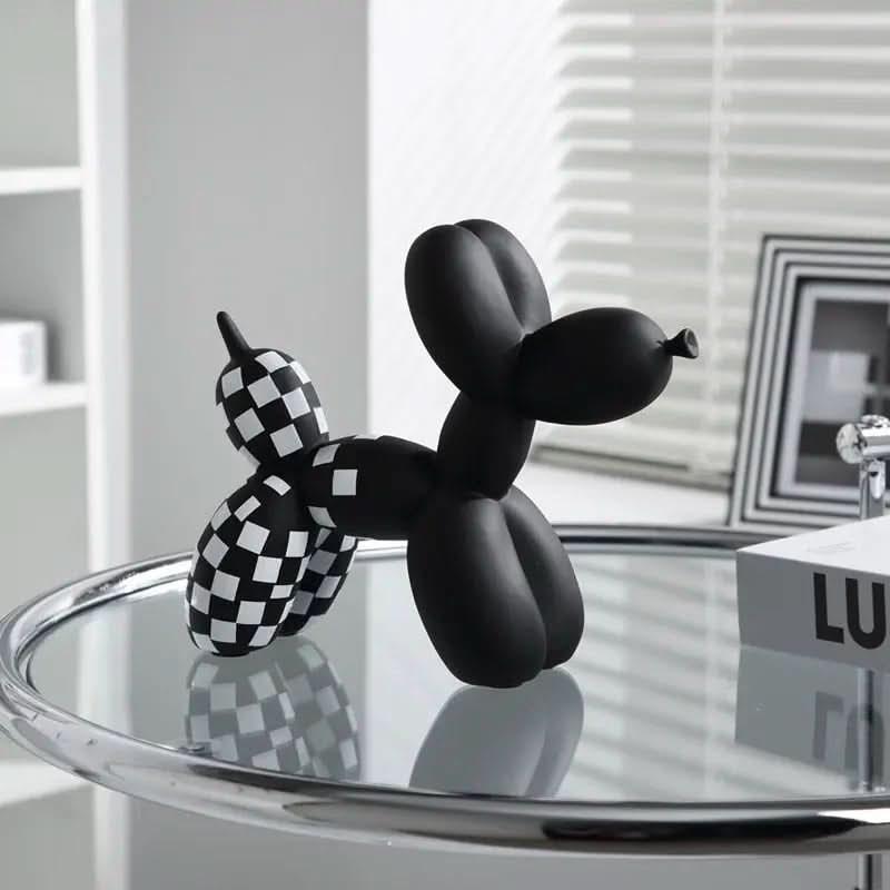 Ballon Dog Decoração Criativa em Resina Estilo Pop Art - Morada Serena