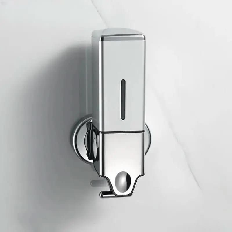 Dispenser de Sabonete Líquido Parede Shampoo Condicionador Quadrado - Morada Serena