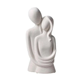 Escultura Decorativa em Resina Amor Entrelaçado - Morada Serena