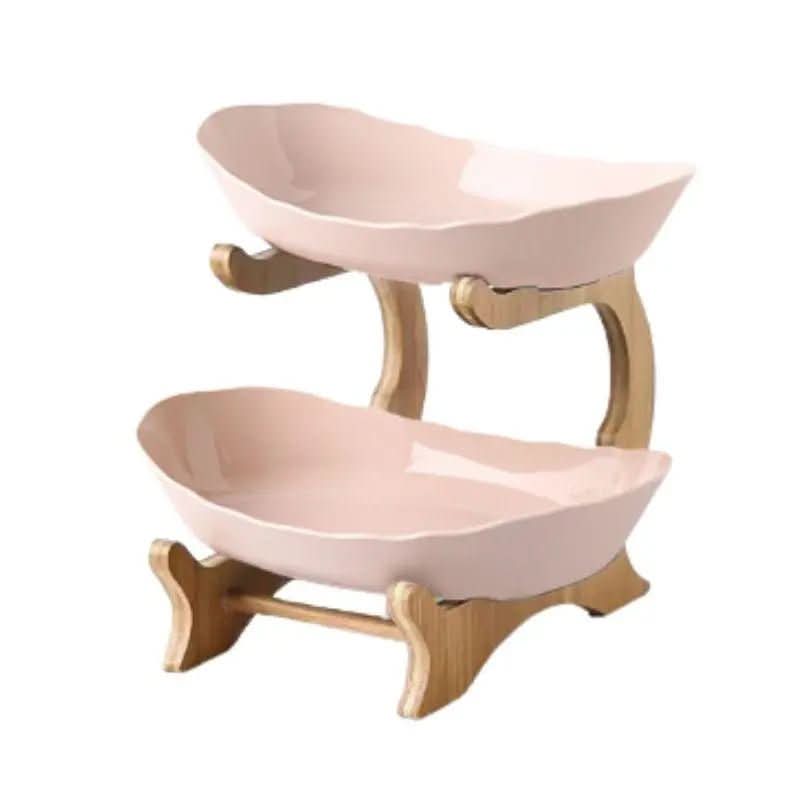 Fruteira de Mesa 2 a 3 Andares | Organize Frutas com Estilo e Funcionalidade - Morada Serena