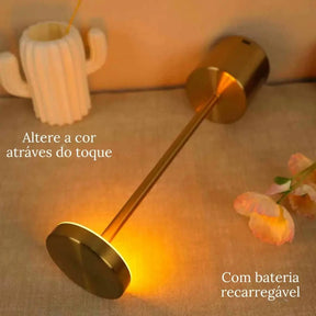 Luminária de Mesa sem Fio – Iluminação Portátil e Moderna | Morada Serena - Morada Serena