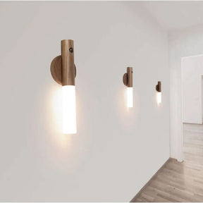Luminária De Parede Sem Fio Luz Led Recarregável Com Sensor Movimento - Morada Serena