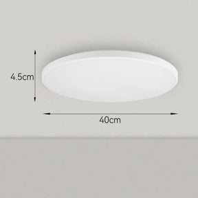 Luminária de Teto Plafon Led Sobrepor Decorativa Moderna Redonda - Morada Serena