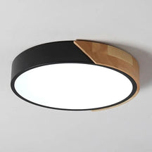 Luminária de Teto Plafon Redondo LED Estilo Nórdico - Morada Serena