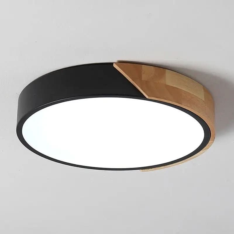Luminária de Teto Plafon Redondo LED Estilo Nórdico - Morada Serena