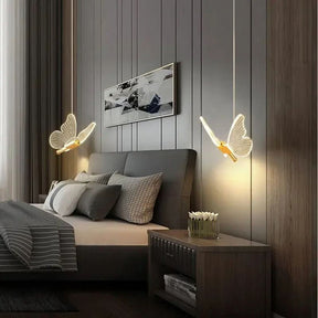 Luminária Pendente Borboleta Crystal Light - Morada Serena