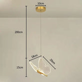 Luminária Pendente Borboleta Crystal Light - Morada Serena