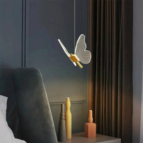Luminária Pendente Borboleta Crystal Light - Morada Serena