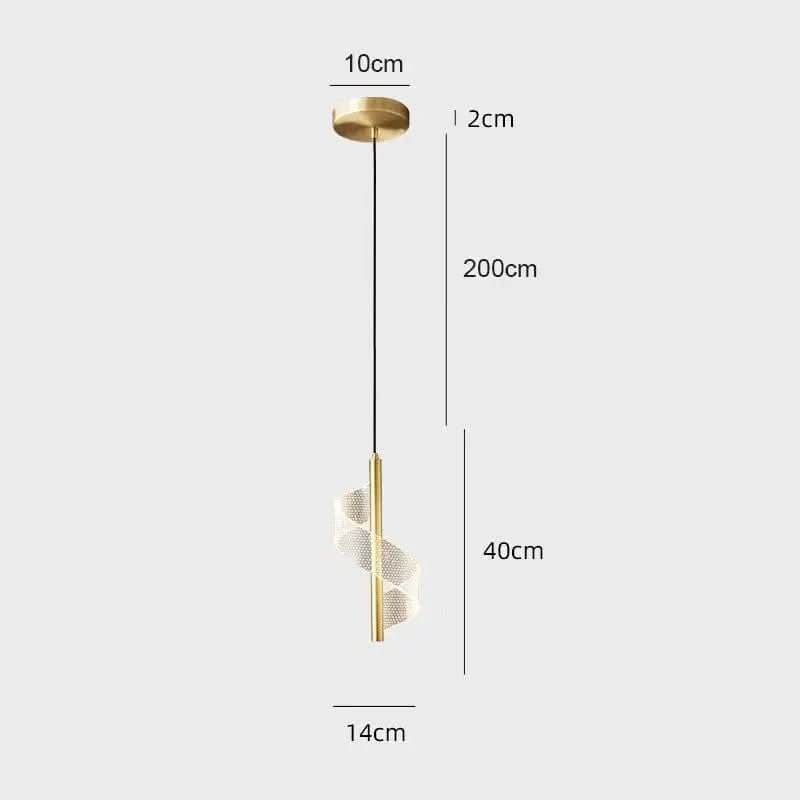 Luminária Pendente iluminação interior Led Nórdico - Design Moderno e Eficiente - Morada Serena