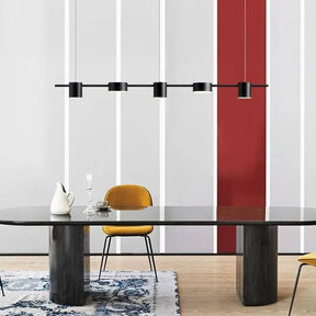 Lustre Moderno Montreal para Sala de Jantar - Elegância e Estilo para Seu Ambiente - Morada Serena